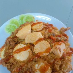 ไข่เจียวเต้าหู้หมูสับ