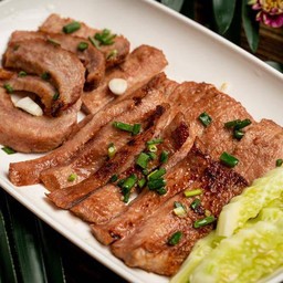 ย่างพวงนมหมู