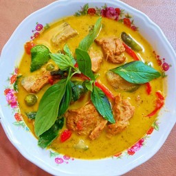 แกงเขียวหวานเต้าหู้ Vegan