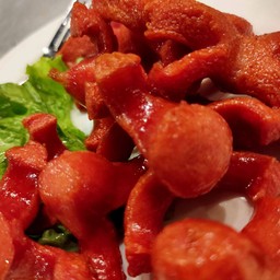 ไส้กรอกทอด