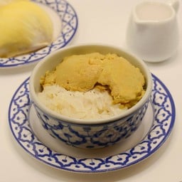 ข้าวเหนียวสังขยาหน้าทุเรียน