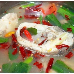 ต้มยำปลากะพงขาว