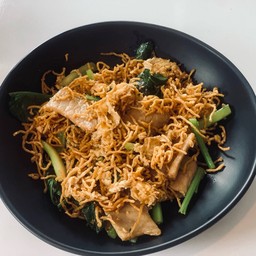 หมี่กรอบผัดซีอิ๋วหมู