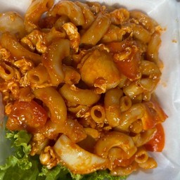 มักโรนีกุ้งสด