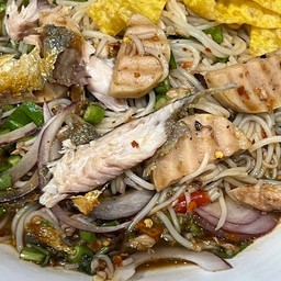 ยำขนมจีนน้ำปาร้า