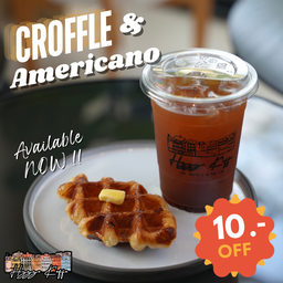 Croffle & Americano set