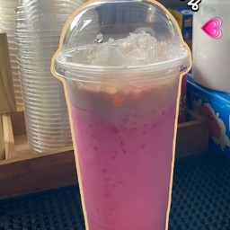 นมชมพูเย็น