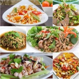 ลาบอุดรตลาดสอมีสุข