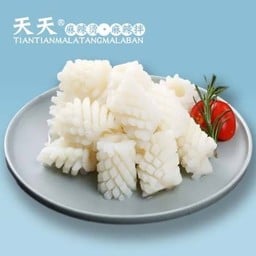 หมึกสับปะรด 鱿鱼花