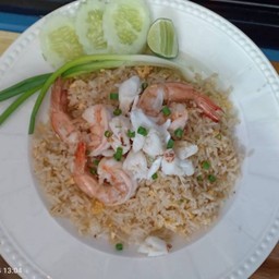 ข้าวผัดปู+กุ้ง เล็ก