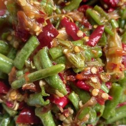 ตำถั่วฝักยาว