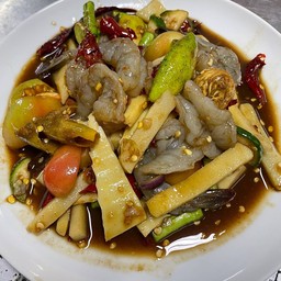 Bamboo Shoot Salad With Fresh Shrimp