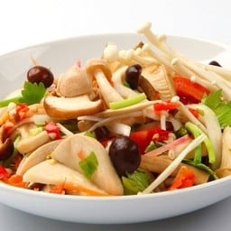 Spicy Mixed Mushroom Salad