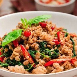 กะเพราหมู