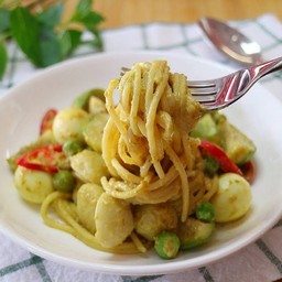 Organic Green Curry Noodle Menu