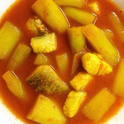 แกงเหลืองปลากะพง