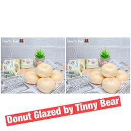 [เซ็ทคู่]โดนัทนมหมีGlazed กล่อง 5 ชิ้น 2 กล่อง