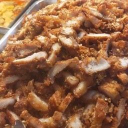 สามชั้นทอดกระเทียม