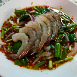 ยำกุ้งสด
