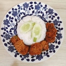 ข้าวหน้าทอดมัน