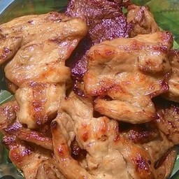 ข้าวสวยหมูย่างชุดใหญ่