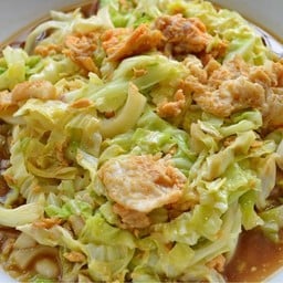 Stir Fried Cabbage With Chicken Breast (Coconut Oil)