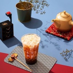 Black Sugar Tea Latte (พร้อมไข่มุกอุ่นแบล็คชูการ์)