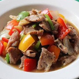 Stir Fried Black Pepper With Beef Keto