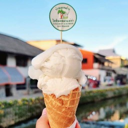 บ้านมะพร้าว SDCoconut ไอติมคลองแม่ข่า คลองแม่ข่า