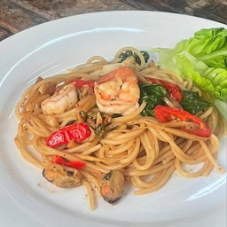 สปาเก็ตตีขี้เมาทะเล