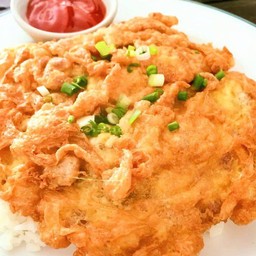 ข้าวไข่เจียวหมูสับ