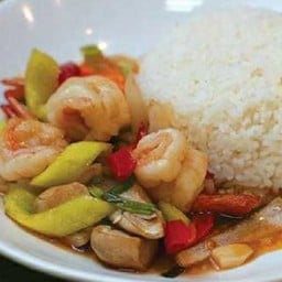 ข้าวผัดพริกอ่อน