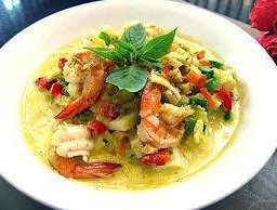 สปาเก็ตตี้เขียวหวานทะเล