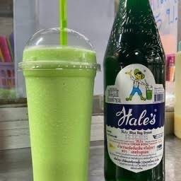 นมเขียวปั่น 22 Oz