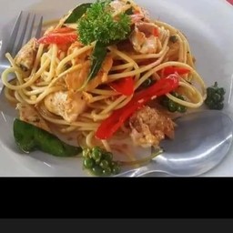 สปาเก็ตตี้ขี้เมาไก่