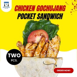 แซนวิชซอสโคชูจังอกไก่ Gochujang Chicken Sandwich