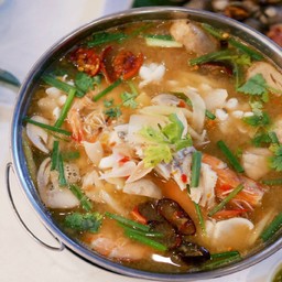 Clear Tom Yum Menu, Keto Basil Leaves