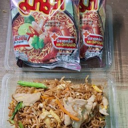 ผัดมาม่ารสต้มยำน้ำใส