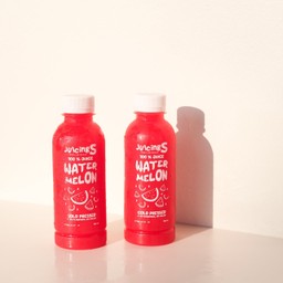 ชุดสุดคุ้มมินิ น้ำแตงโมสกัดเย็นฉ่ำๆ 100% ขนาด250ml 2 ขวดเพียง100.- .