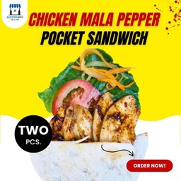 แซนวิชหมาล่าอกไก่ Mala Pepper Chicken Sandwich
