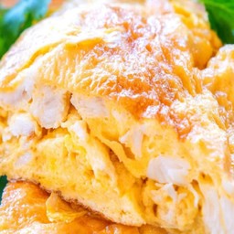 Crab Meat Omelette Keto