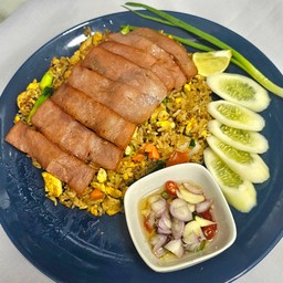 ข้าวผัดแฮมไก่ สไตล์ยุค 90