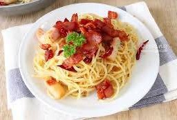 สปาเก็ตตี้ สไปร์ซซี่ เบคอน