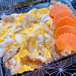 ข้าวหน้าหมูกระทะซอสหมูกระทะ