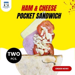 แซนวิชแฮมชีส Ham and Cheese Sandwich