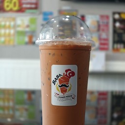 Thai tea no sweet 22oz ชาใต้