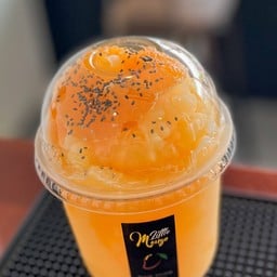 น้ำส้มคั้นสด (ปั่น)