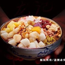 บัวลอยผลไม้รวมบราวซูการ์เย็น ขนาดใหญ่ No 19