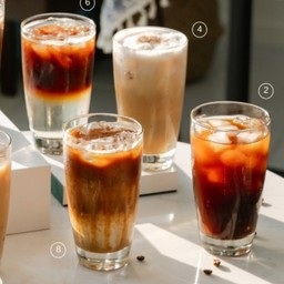 โปรโมชัน เครื่องดื่มเย็น 4 แก้ว