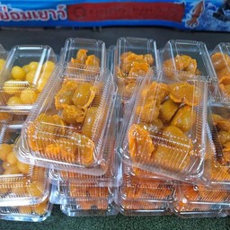 ขนมเม็ดขนุนไส้เผือก